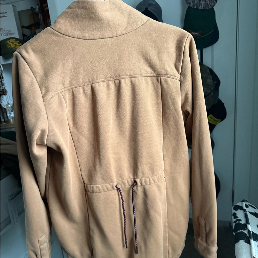 Columbia Women’s Tan Hooded Shirt Jacket - Picture 5 of 7